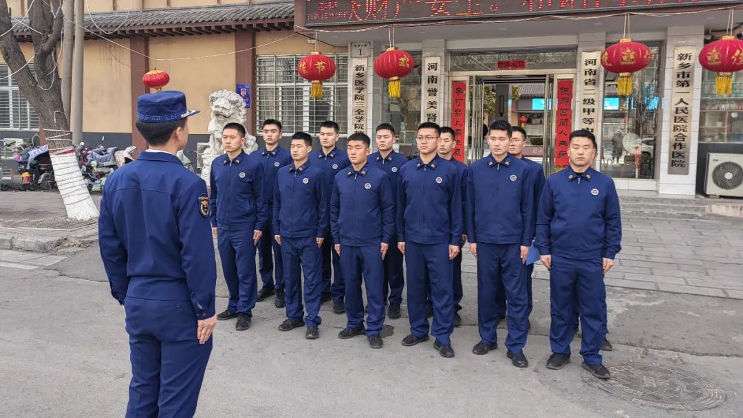 河南誉美肾病医院联合淇县消防大队-开展消防安全隐患排查及消防救援应急演练